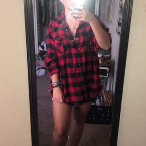 red and black flannel